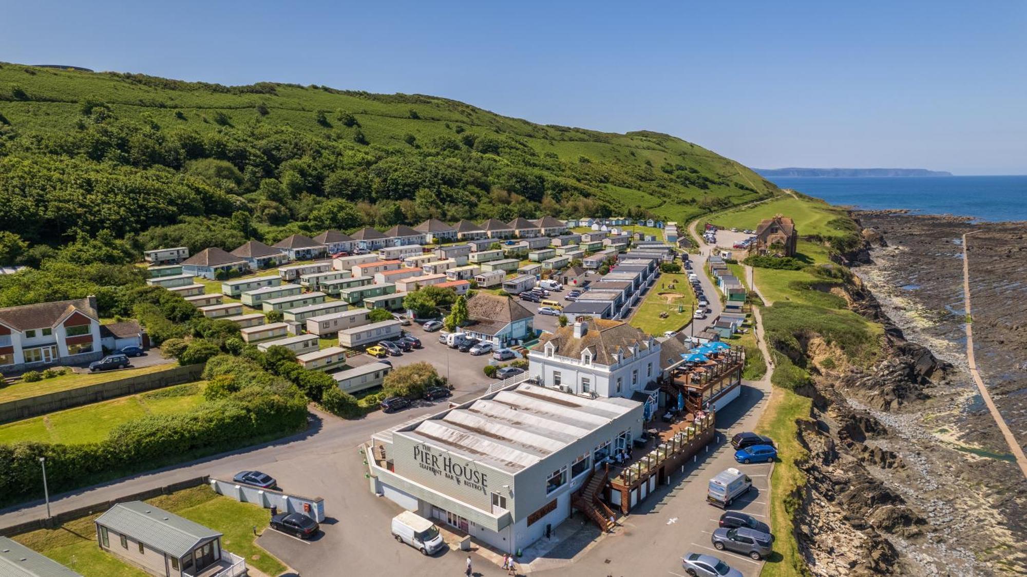 Deluxe Lundy View Villa With Sea Views 韦斯特沃德霍 外观 照片